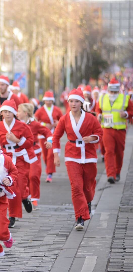 santa fun run steven 528x1080 - Plymouth Santa Run success!