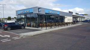 Sep final Caffe Nero 300x169 - Past Project: Caffe Nero, Crescent Link, Derry