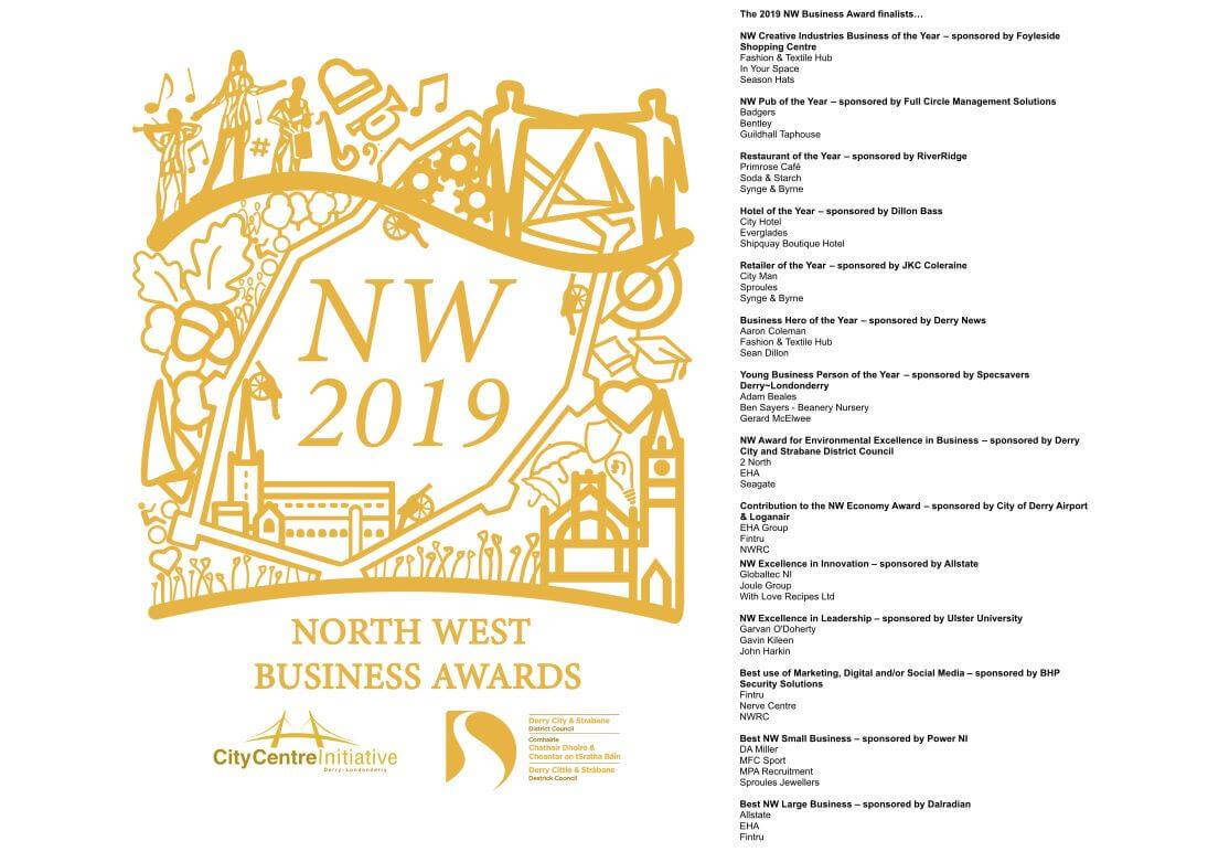 NW Business Awards - 2019 Business Awards Finalists