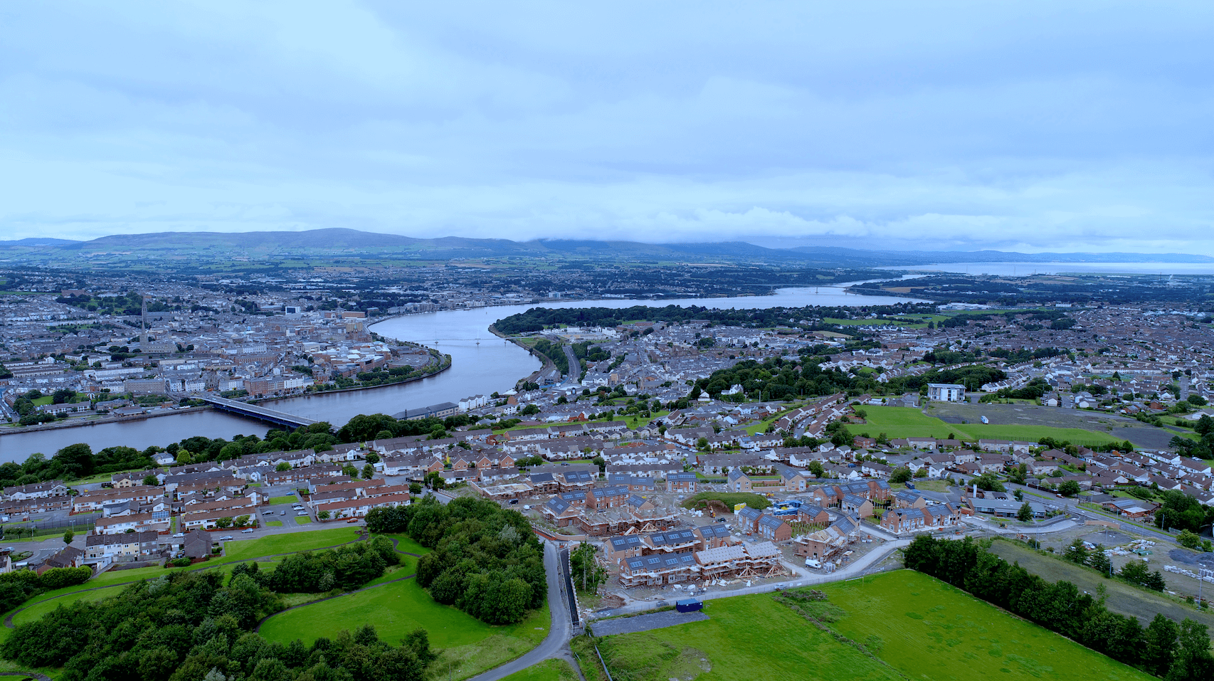 Aerial compressed - Project Feedback: St. Brecan's Park