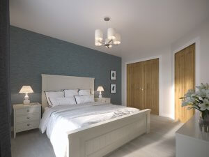 Bedroom003 300x225 - Harberton Hall, Belfast: Living Images