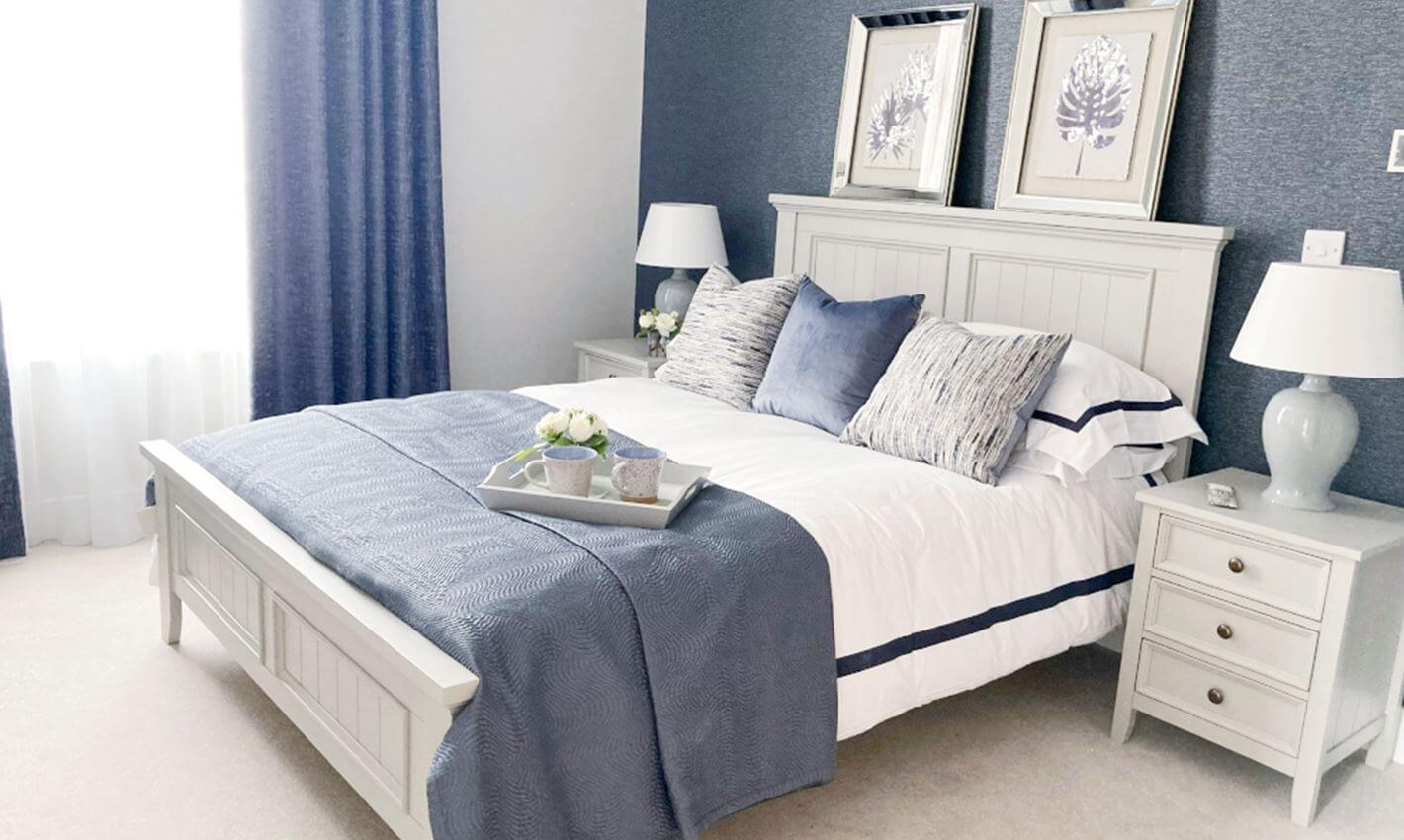 luxurious bedroom at haberton hall - Double Award Shortlist: CEF Awards