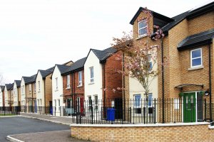 houses with wall 300x200 - Past Project: Magowan Park, Derry