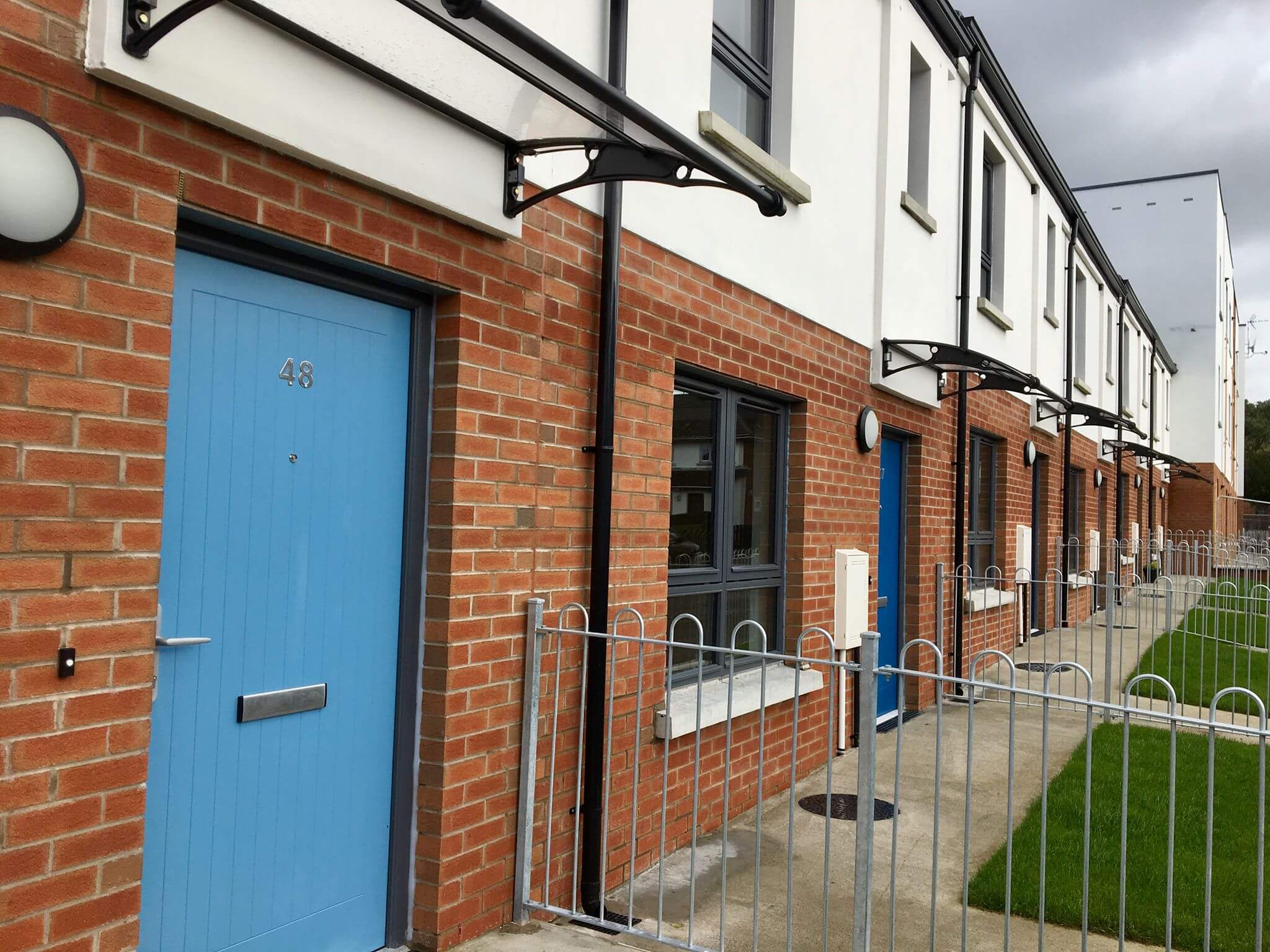 Sep 26th close up houses - Harryville Final Handover