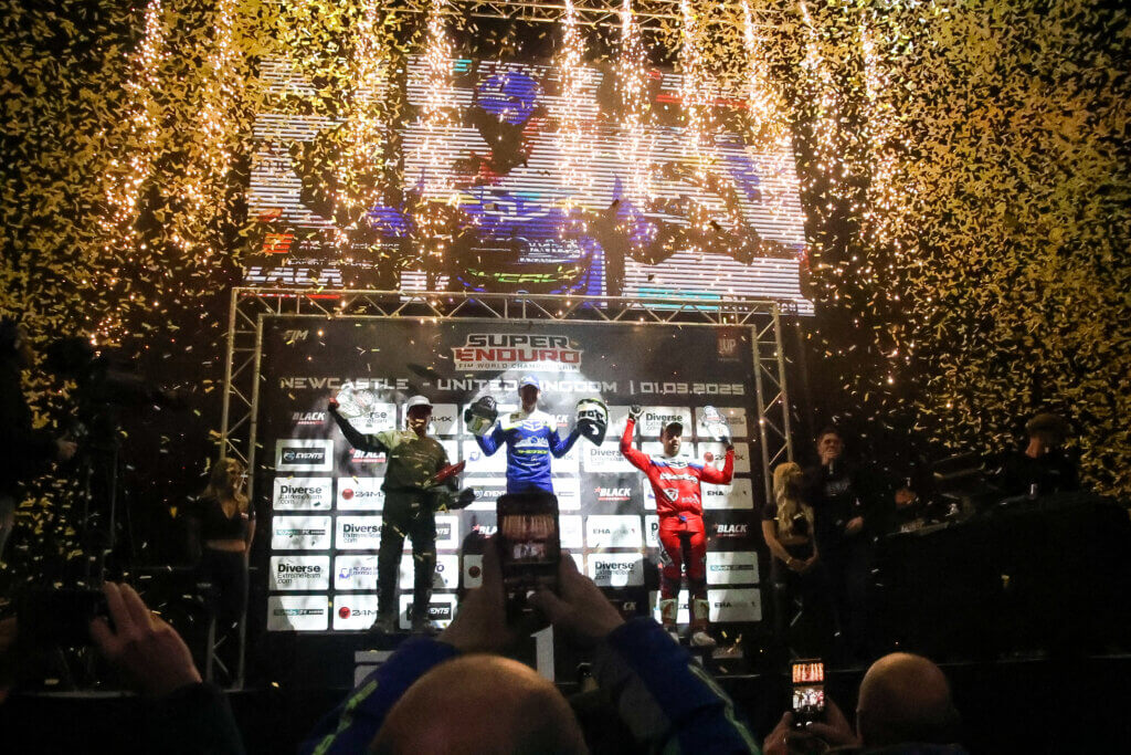 Winners stage 1 1024x683 - SuperEnduro Newcastle March 2025