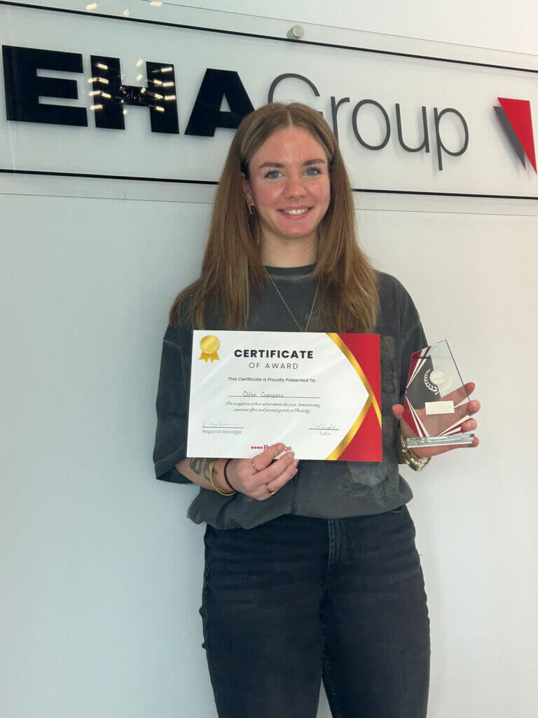 EHA group training award